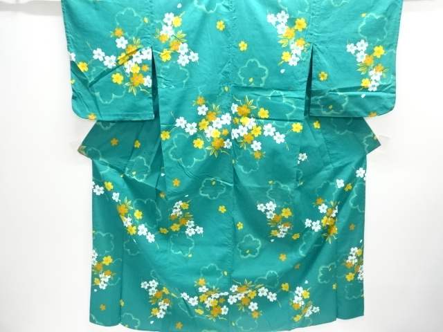 JAPANESE KIMONO / YUKATA / COTTON / SAKURA